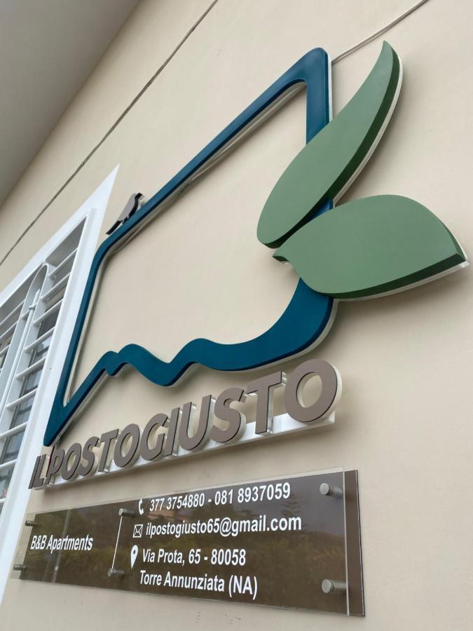 Ilpostogiusto Bed & Breakfast Торе Анунциата Екстериор снимка